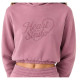 Target Παιδικές φόρμες σετ Cropped Hoodie & Jogger Fleece Pants ''Heart Stealer''
